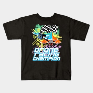 Drone Racing Champion Kids T-Shirt